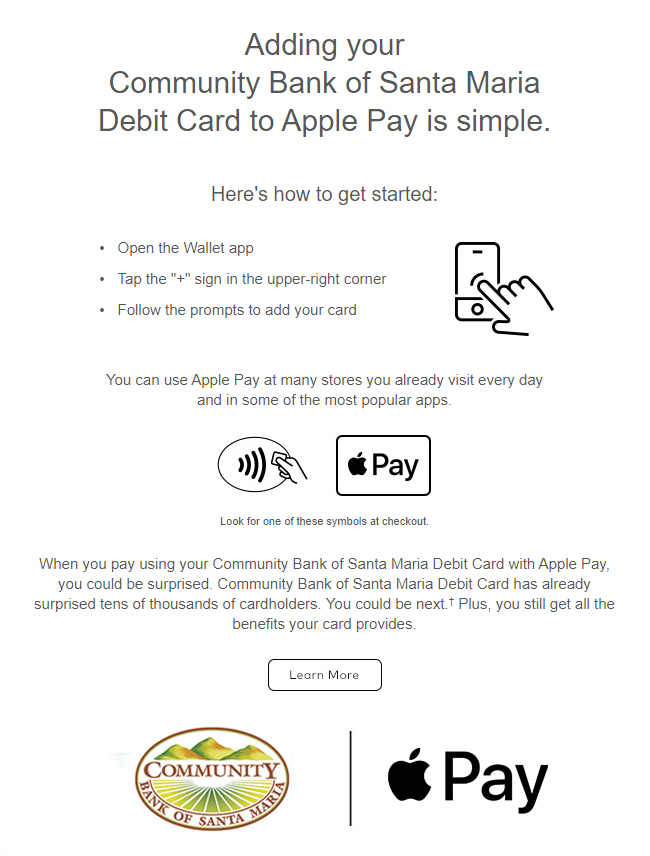 Apple Pay with Debit Card